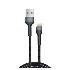 Кабель WUW-X192 USB Type-C 2.4A 2m black (WUW-X192TC)