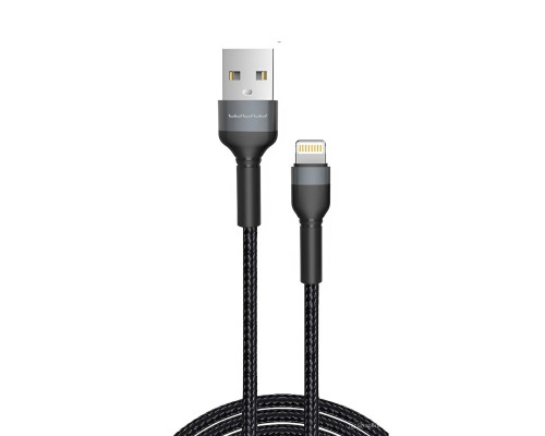 Кабель WUW-X192 USB Type-C 2.4A 2m black (WUW-X192TC)