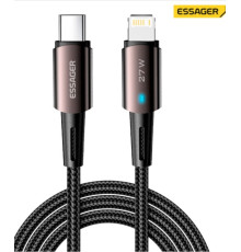 Кабель ESSAGER CG12 Type-C to IP 27W brown (EXCTL-CG12)