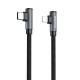 Кабель BOROFONE BU50 elbow magnetic PD charging data cable iP Black (6941991111129 )