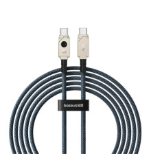 Кабель Baseus Unbreakable Series Fast Charging Data Cable Type-C to Type-C 100W 2m Stellar White (P10355800221-01)