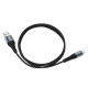 Кабель HOCO X38 Cool Charging data cable for Micro Black (6931474710543)