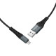 Кабель HOCO X38 Cool Charging data cable for Micro Black (6931474710543)
