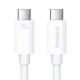 Кабель Baseus Superior 2 USB4 Full-Function Fast Charging Cable USB-C to USB-C 240W 5.9ft Moon White (P10365200211-05)