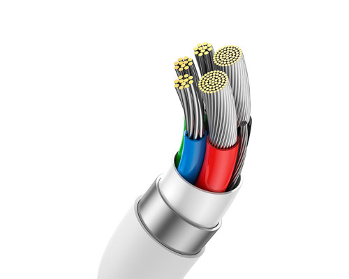 Кабель Baseus Superior 2 USB4 Full-Function Fast Charging Cable USB-C to USB-C 240W 5.9ft Moon White (P10365200211-05)