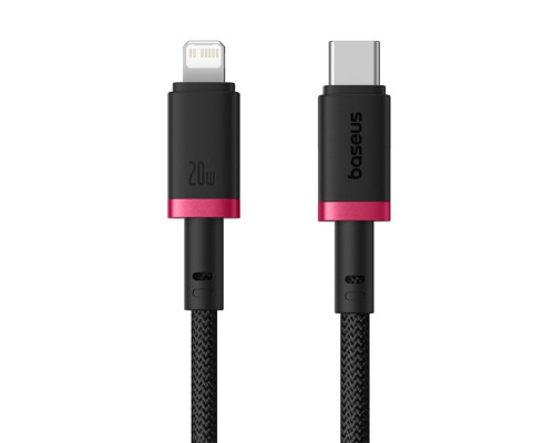 Кабель Baseus Dura Series Fast Charging Cable Type-C to iP 20W 1m Grey+Black (P10377800U01-01)