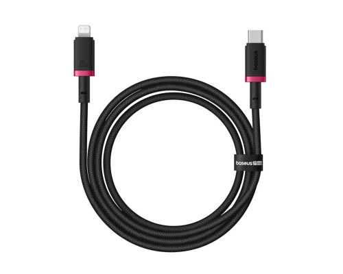 Кабель Baseus Dura Series Fast Charging Cable Type-C to iP 20W 1m Grey+Black (P10377800U01-01)