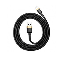 Кабель Baseus Cafule Cable USB For Lightning 1.5A 2m Gold+Black (CALKLF-CV1)