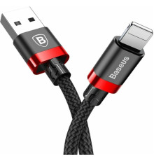 Кабель Baseus Cafule Cable USB For iP 2A 3m Red+Black (CALKLF-R91)