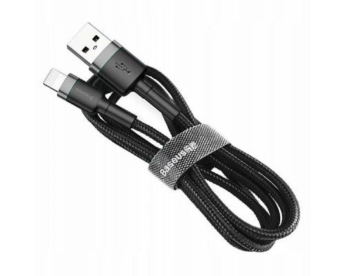 Кабель Baseus cafule Cable USB For Type-C 2A 3m Gray+Black (CATKLF-UG1)