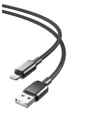 Кабель ХО NB249 5A Android PVC Shiny Colorful Micro Data Cable чорні mag-6920680844555136197