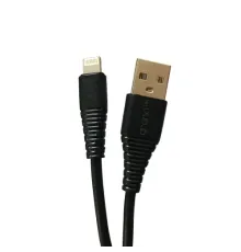 Кабель Grand GC-C01 lightning 2.4A чорний mag-2000001013946144929