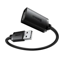 USB подовжувач Baseus AirJoy Series USB2.0 Extension Cable 0.5m Black B00631100111-00 mag-6932172629656147470