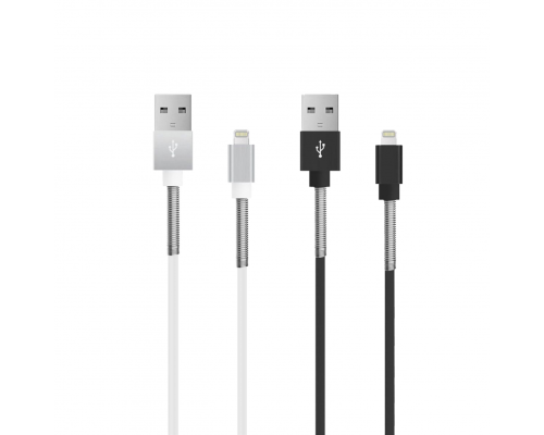 Кабель USB WALKER C720 Lightning white