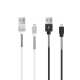 Кабель USB WALKER C720 Lightning white