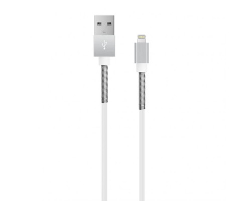 Кабель USB WALKER C720 Lightning white