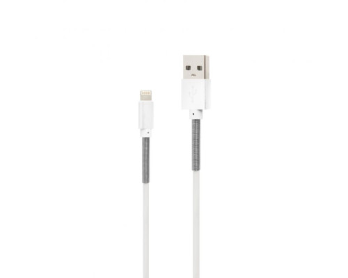 Кабель USB WALKER C720 Lightning white