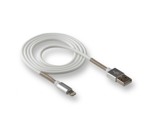 Кабель USB WALKER C720 Lightning white