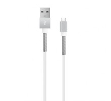 Кабель USB WALKER C720 Micro white