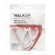 Кабель USB WALKER C115 iPhone 4 white (тех.пак)