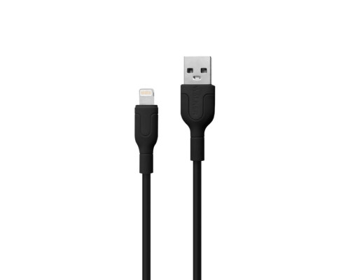 Кабель USB WALKER C350 Lightning black