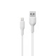 Кабель USB WALKER C350 Lightning white