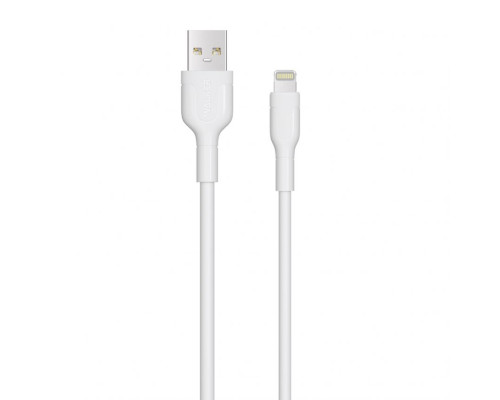 Кабель USB WALKER C350 Lightning white