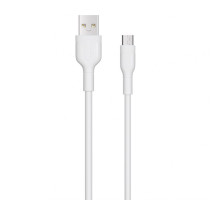 Кабель USB WALKER C350 Micro white