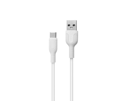 Кабель USB WALKER C350 Type-C white