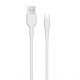 Кабель USB WALKER C350 Type-C white