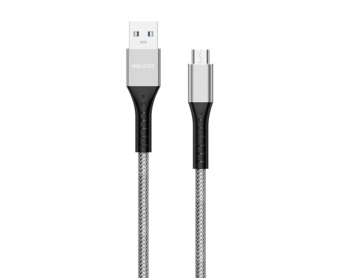 Кабель USB WALKER C780 Micro grey