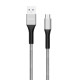 Кабель USB WALKER C780 Micro grey