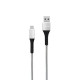 Кабель USB WALKER C780 Type-C grey