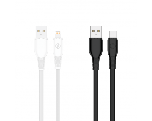 Кабель USB WALKER C595 Type-C black