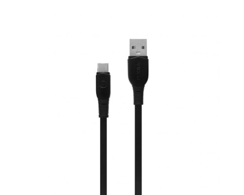 Кабель USB WALKER C595 Type-C black