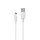 Кабель USB WALKER C308 Type-C white