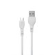 Кабель USB WALKER C325 Type-C white