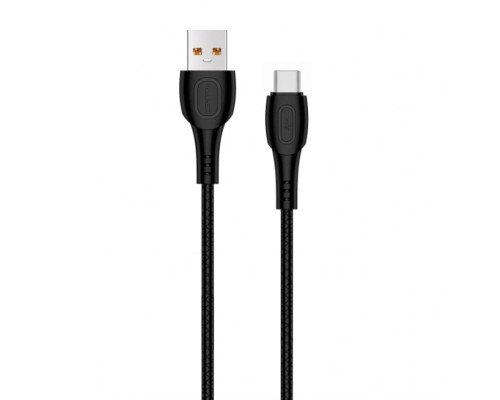 Кабель USB WALKER C325 Type-C black