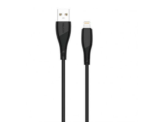 Кабель USB WALKER C345 Lightning black