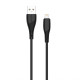 Кабель USB WALKER C345 Lightning black