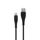 Кабель USB WALKER C345 Lightning black