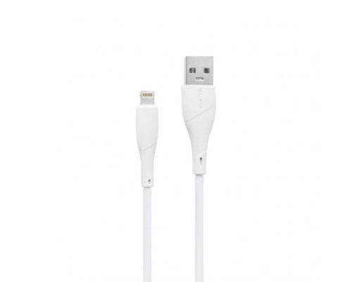 Кабель USB WALKER C345 Lightning white