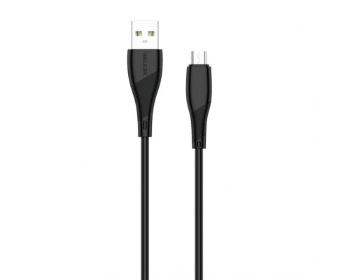 Кабель USB WALKER C345 Micro black