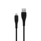 Кабель USB WALKER C345 Micro black