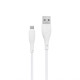 Кабель USB WALKER C345 Type-C white