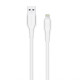 Кабель USB WALKER C595 Lightning white