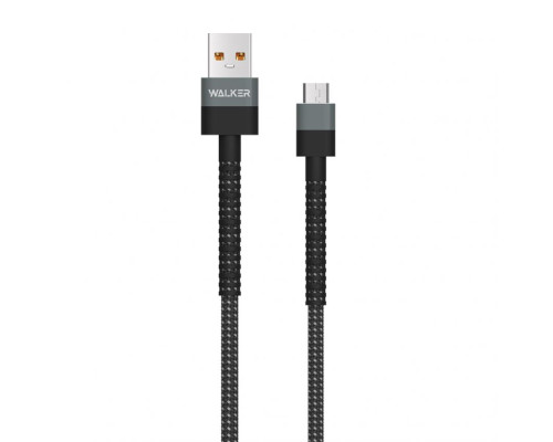 Кабель USB WALKER C700 Micro black