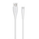 Кабель USB WALKER C305 Micro white TPS-2710000282488