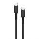 Кабель USB WALKER C795 Type-C to Type-C black