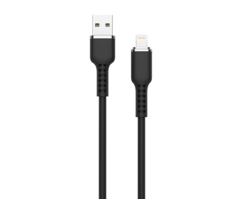 Кабель USB WALKER C795 Lightning black